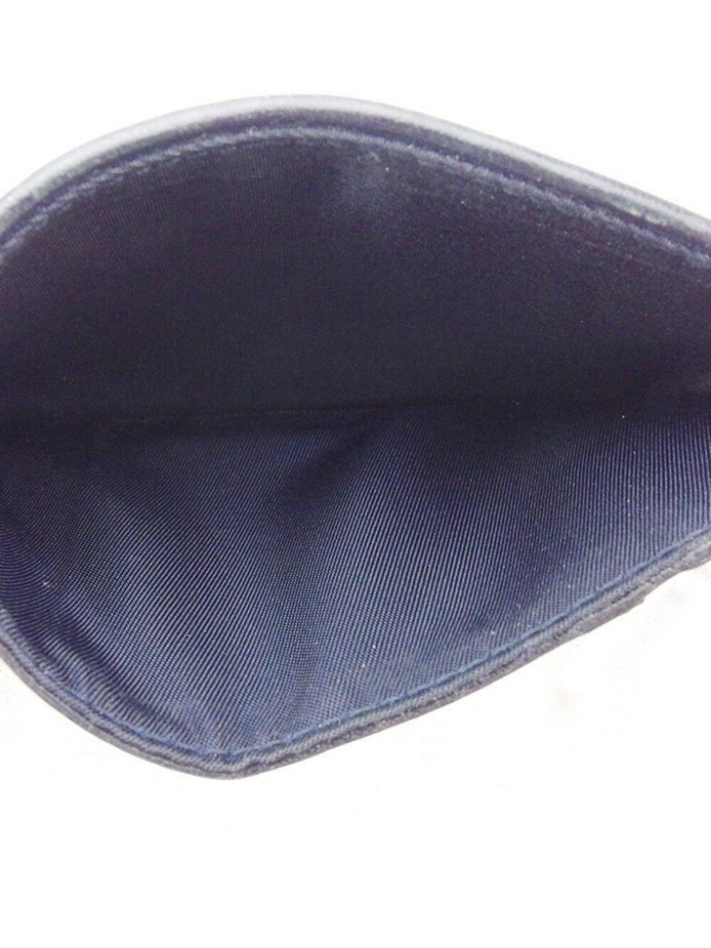 Dior Card Case navy beige Women Authentic secondhand